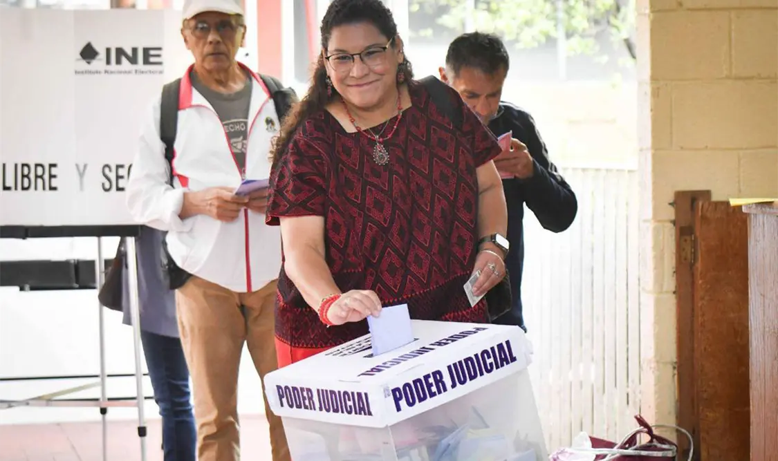 Seguiré combatiendo la corrupción en el Poder Judicial, aseguró Lelia Batres. Cortesía