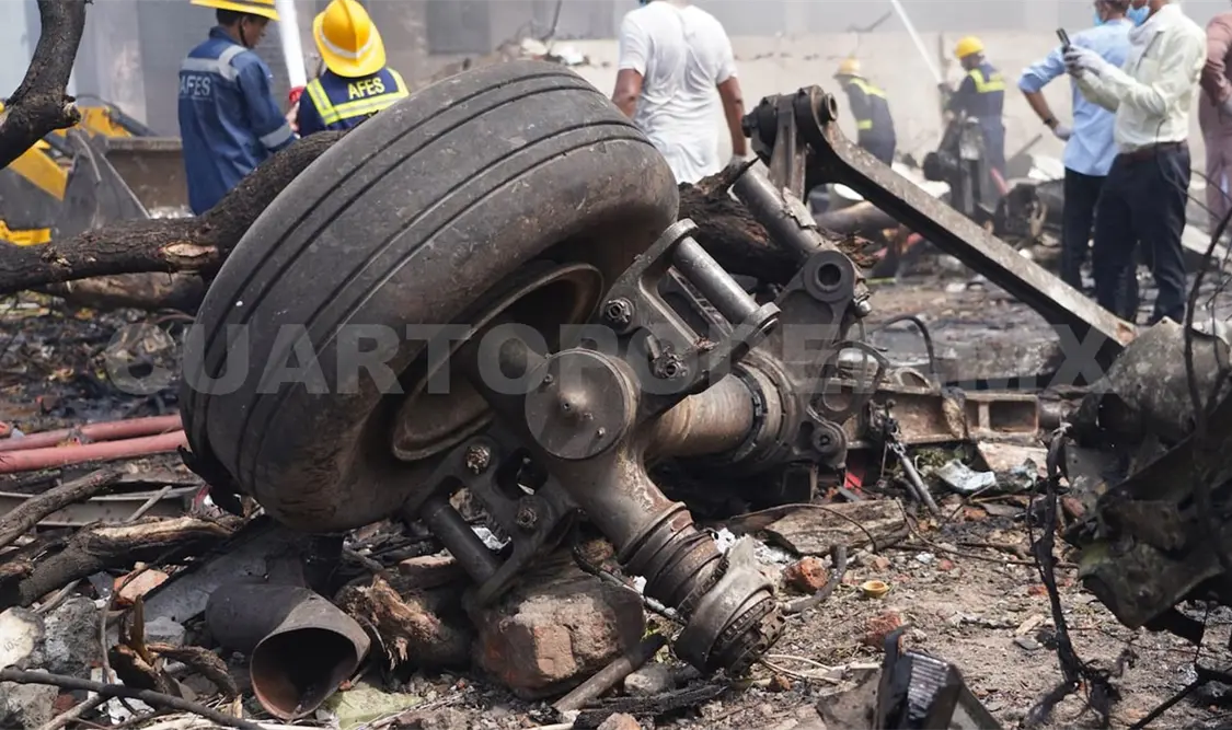 El país lamenta accidente aéreo en India