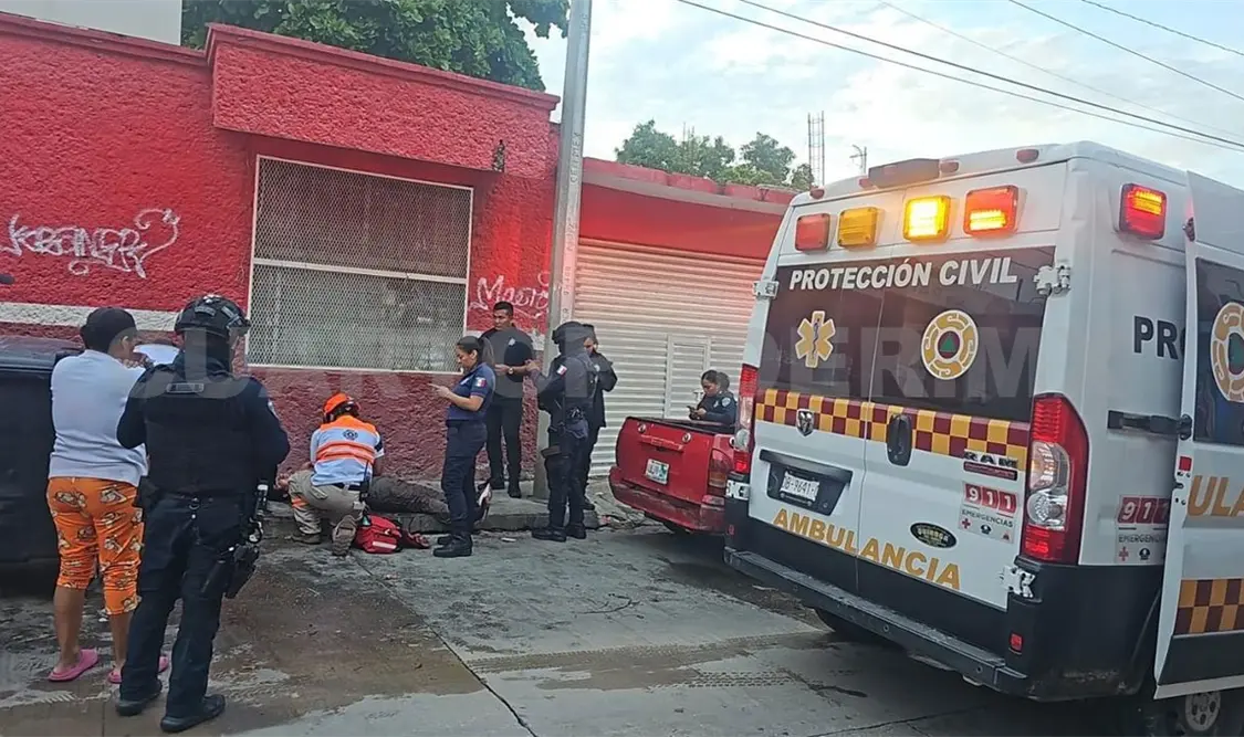 A machetazos hirieron a una persona del sexo masculino tras resistirse a un asalto. Ulises Villalobos / CP