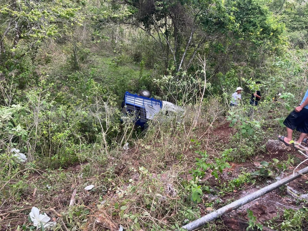 Vivieron para contarlo: cayeron a un barranco