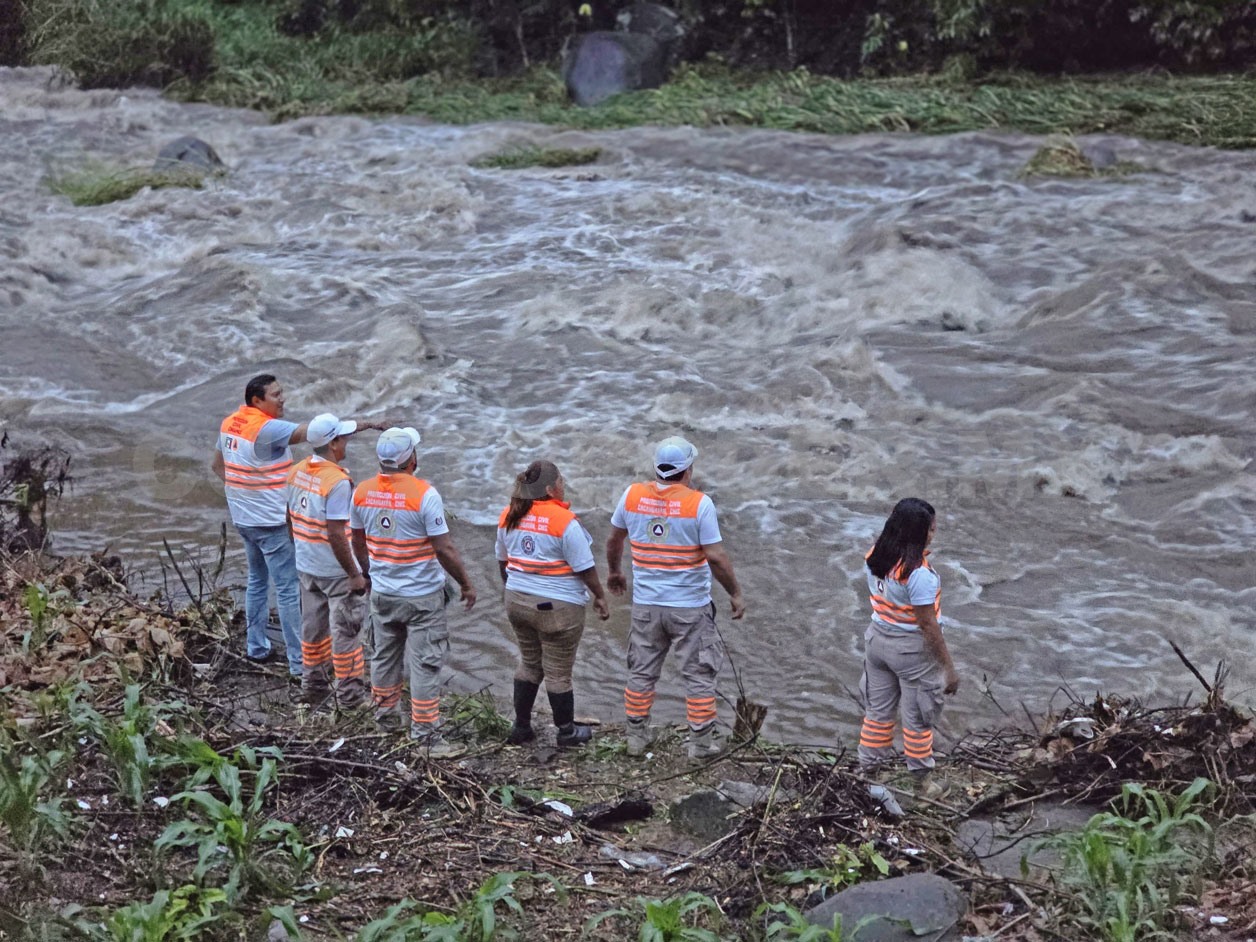 Ríos presentan niveles normales pese a lluvias
