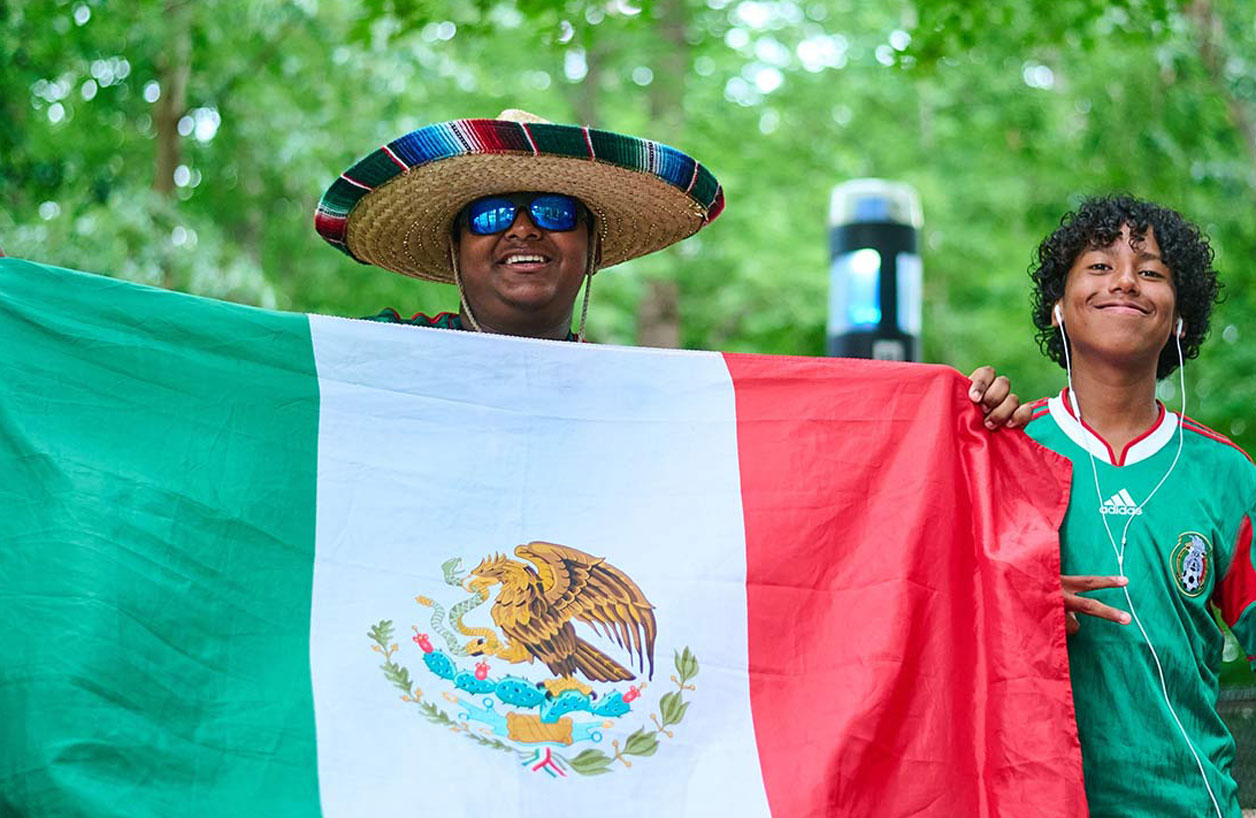 Pidieron a mexicanos disfrutar juego del Tri