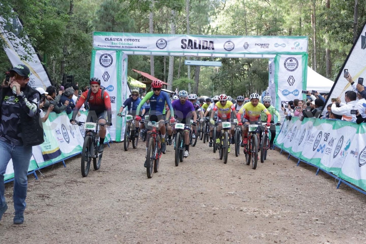 Con éxito se realizó la Clásica Coyote MTB