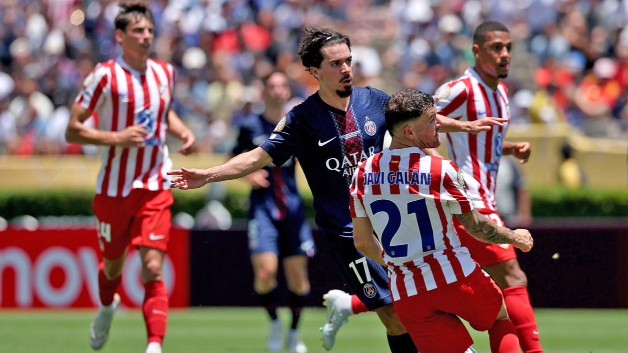 PSG aplasta al Atlético Madrid
