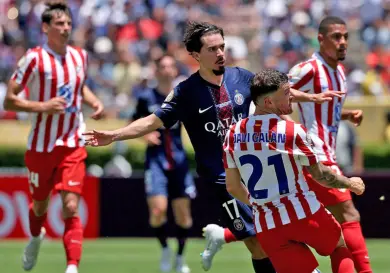 PSG aplasta al Atlético Madrid