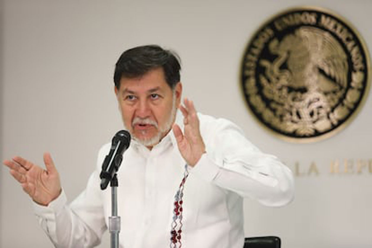 Noroña no buscará reelegirse como presidente del Senado
