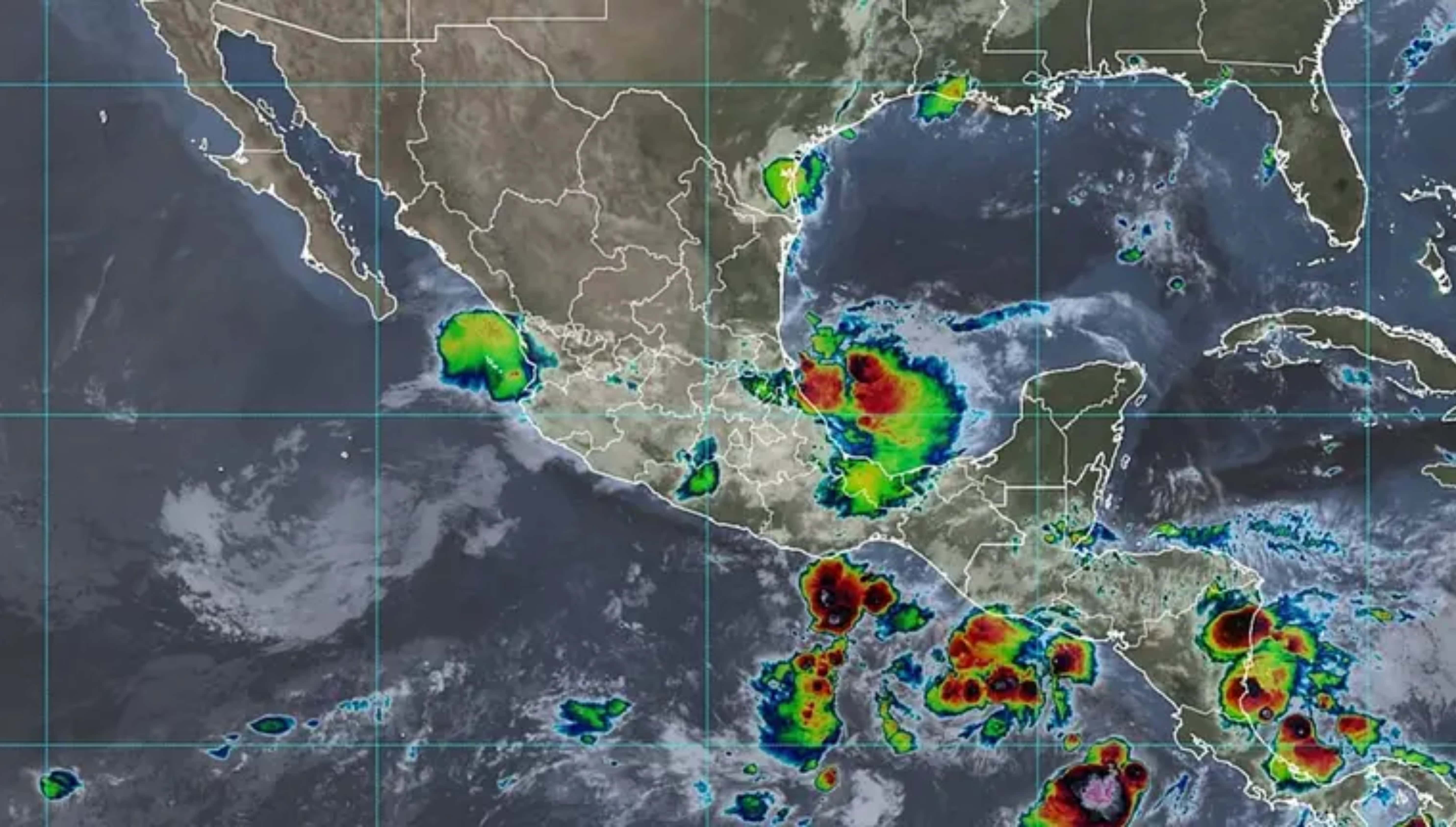 Se forma ciclón tropical Cinco-E en el Pacífico