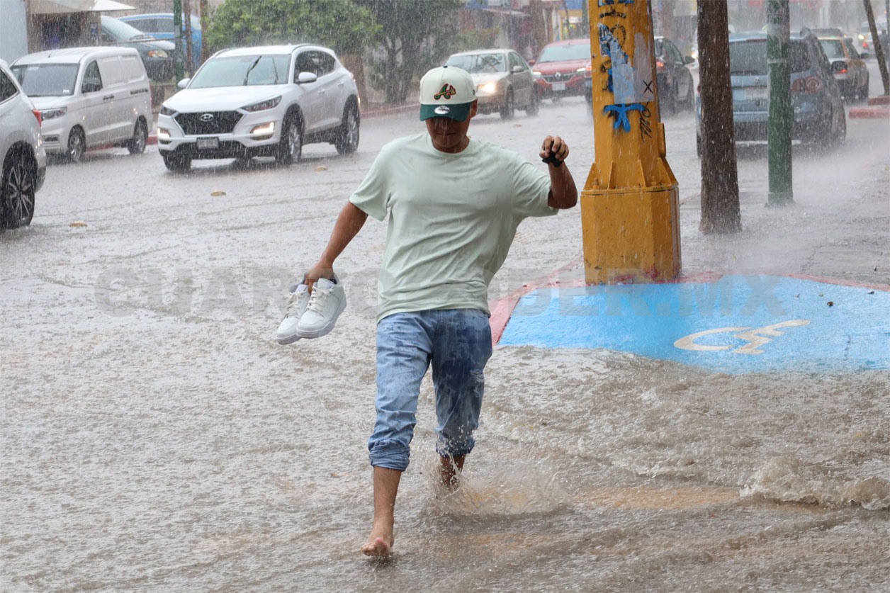 Anuncian temporal de lluvias intensas