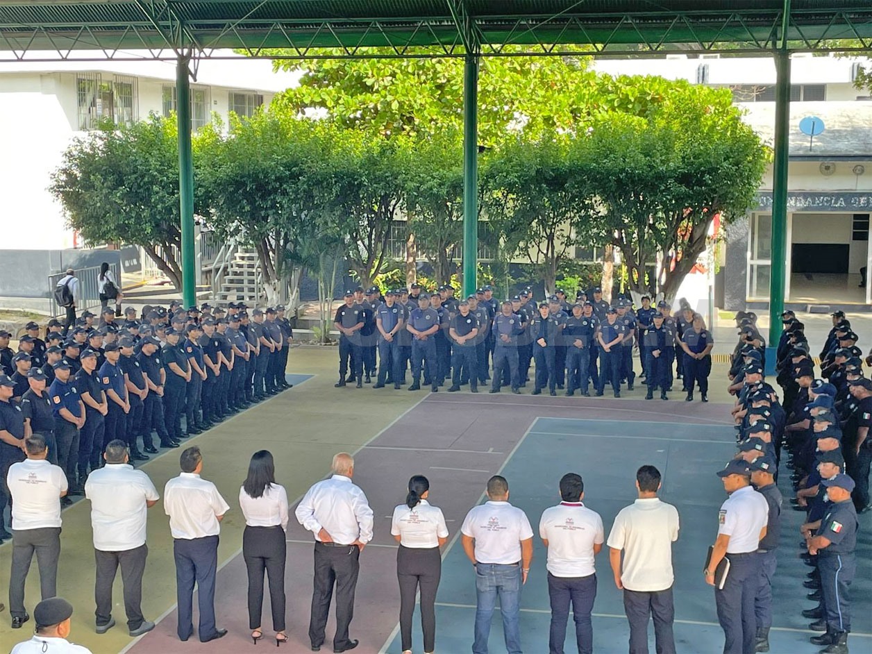 Inicia capacitación a elementos de Seguridad Pública