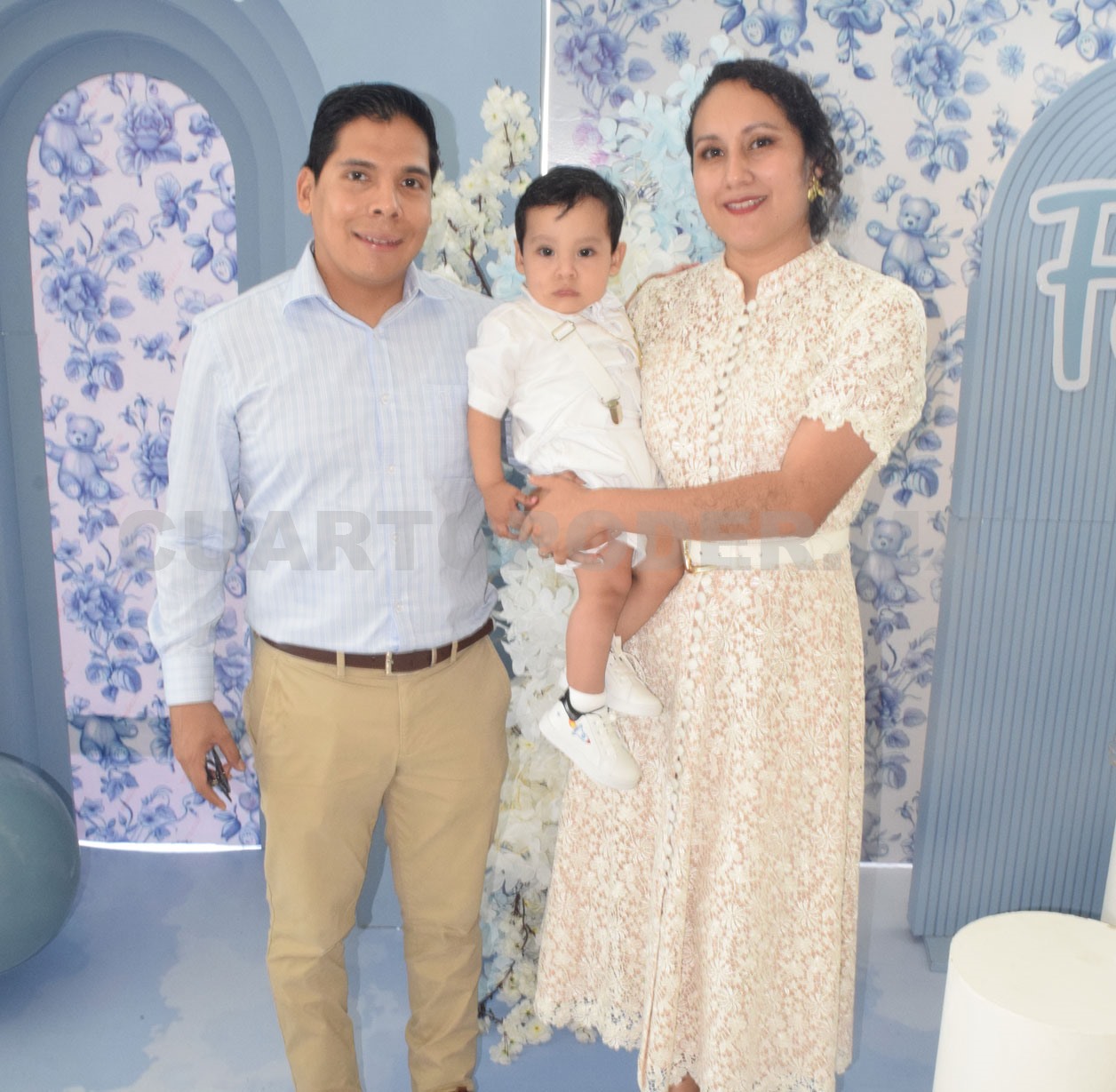 Félix recibe las aguas del Jordán