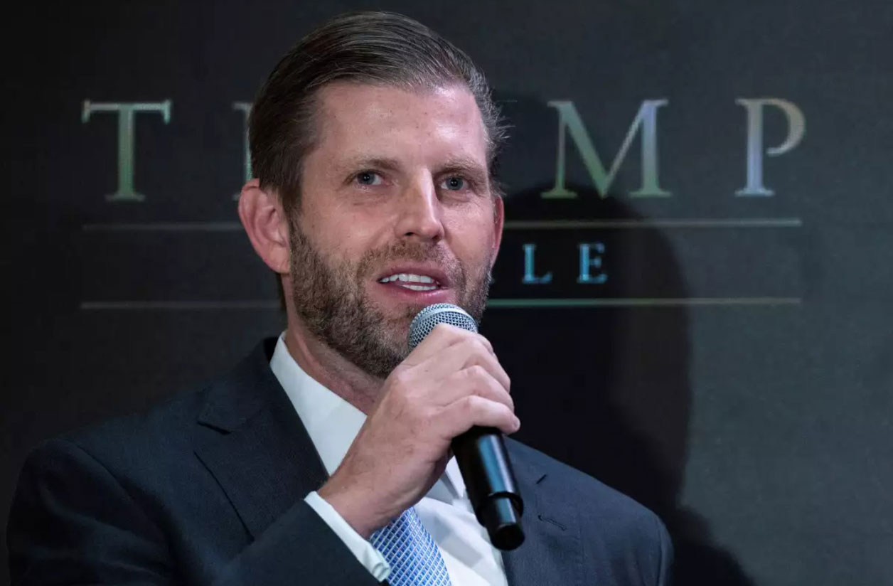 La polémica declaración de Eric Trump