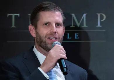 La polémica declaración de Eric Trump