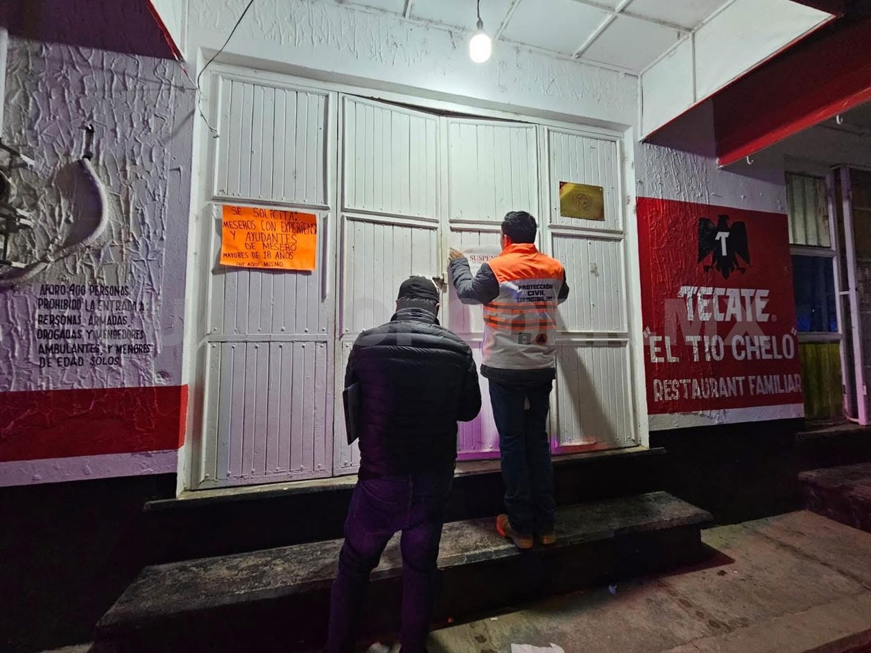 Clausuran restaurante botanero por riña