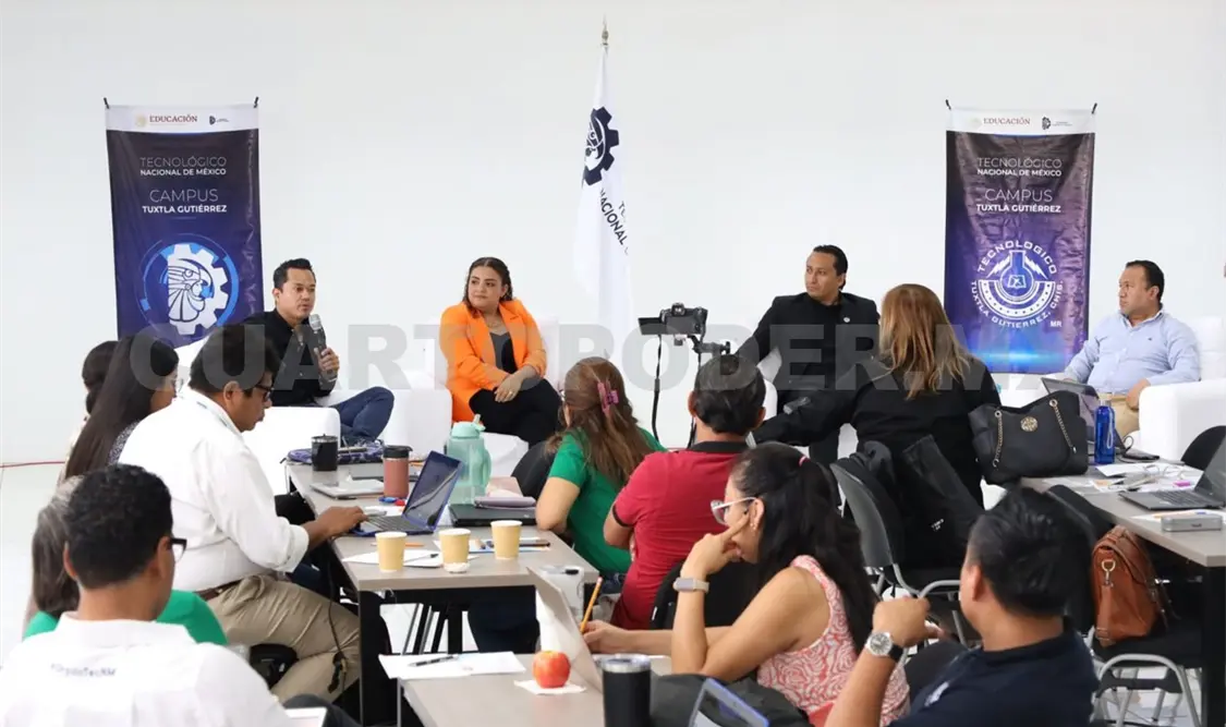 En el encuentro destacaron la importancia de seguir construyendo puentes entre los planteles y el sector productivo. CP