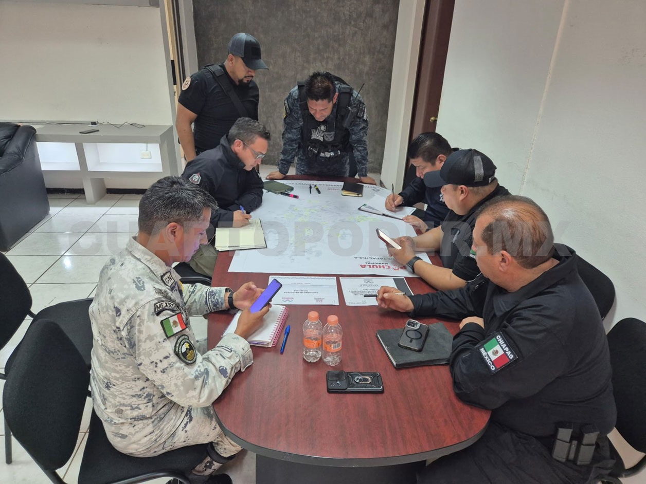 Garantizan paz y seguridad en Tapachula