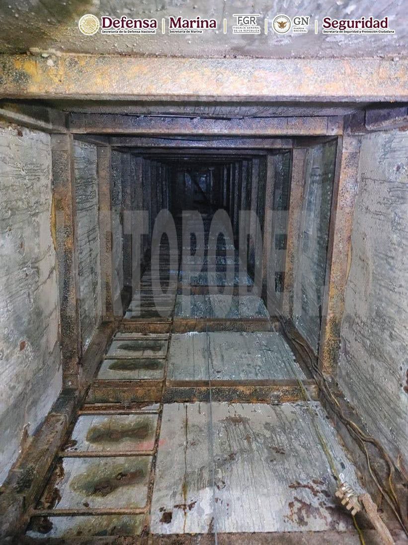Descubren túnel de 600 metros para trasiego de drogas entre Tijuana y San Diego