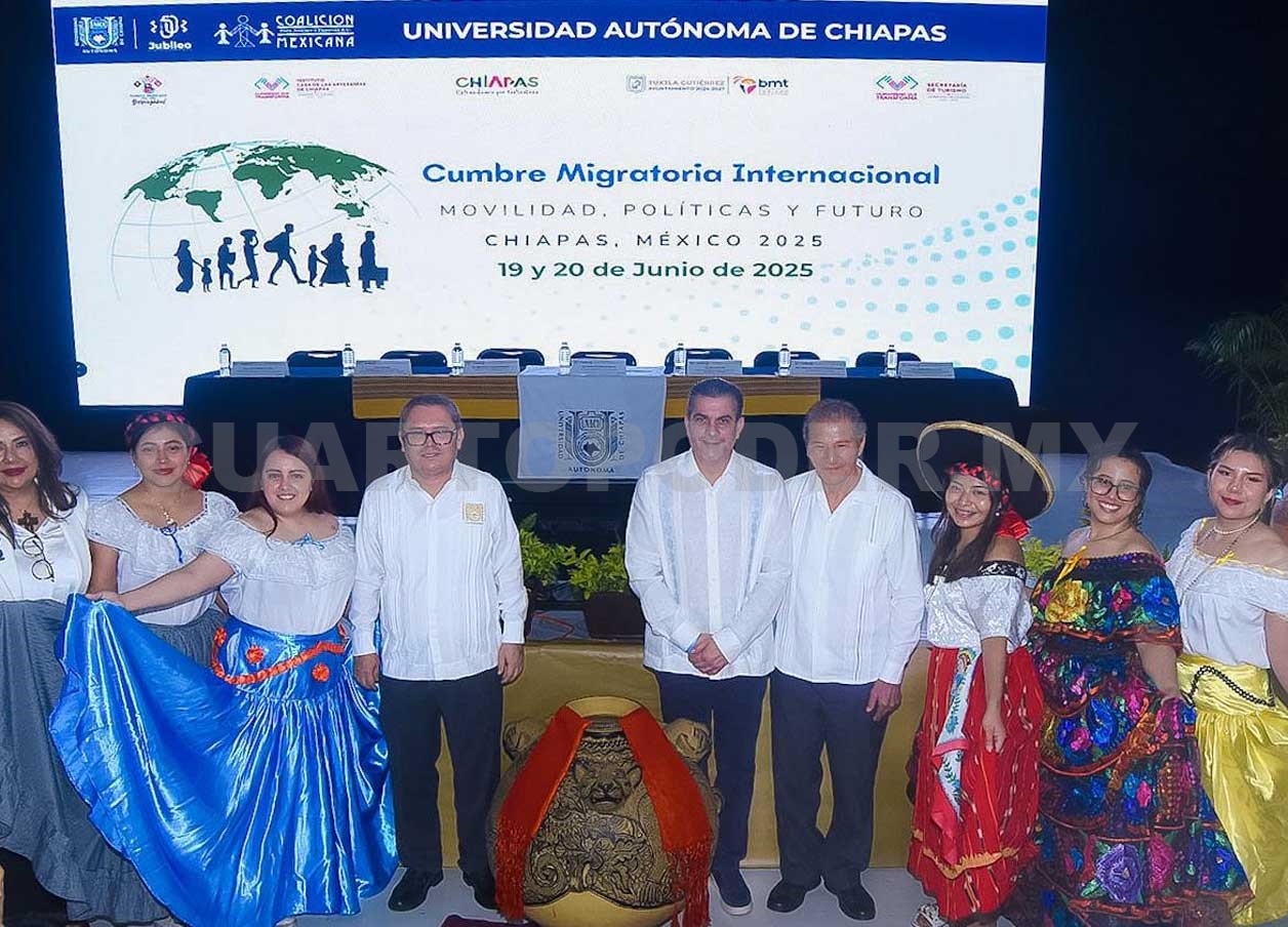 Yamil Melgar en Cumbre Migratoria