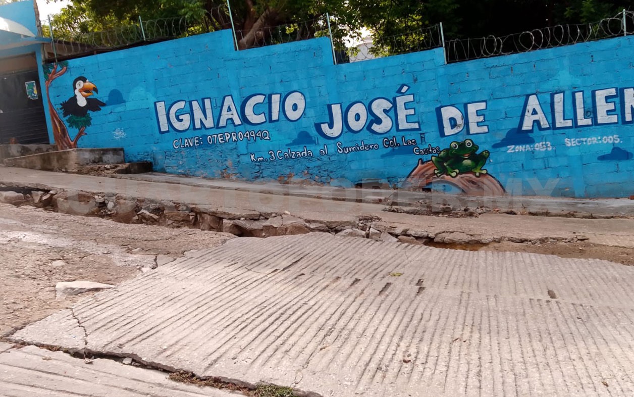 Denuncian mal manejo de obra por parte de Smapa