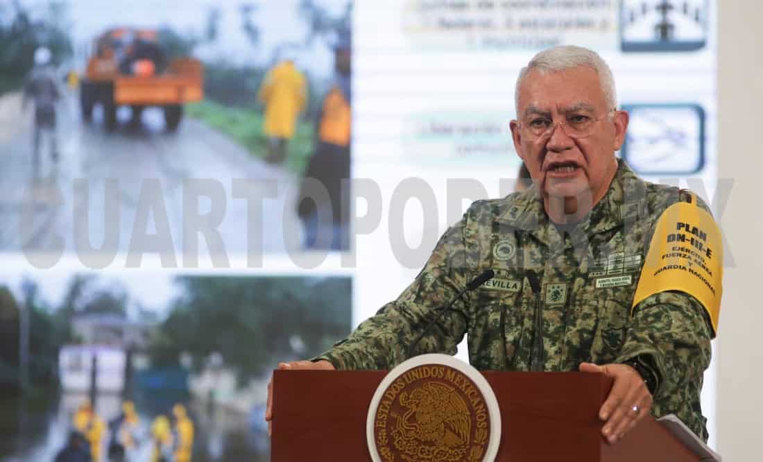 Sedena despliega ayuda aérea y más de 30 mil efectivos en respuesta a daños por "Erick