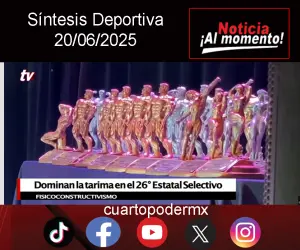 Síntesis Deportiva 20 06 2025
