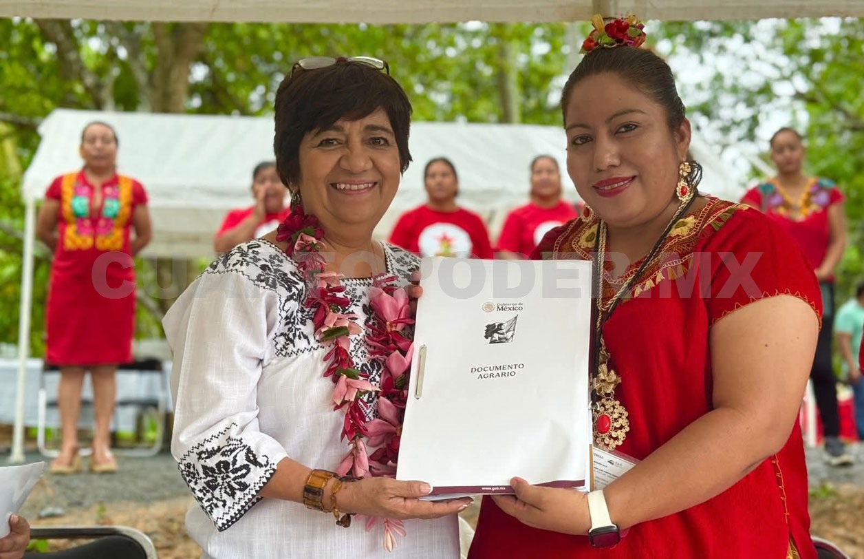 Mujer preside nuevo ejido en Puerto Arista
