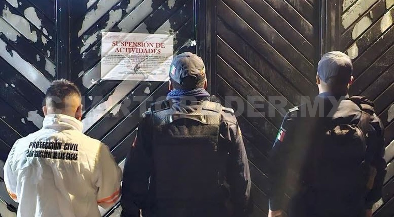Clausuran palenque clandestino en SCLC