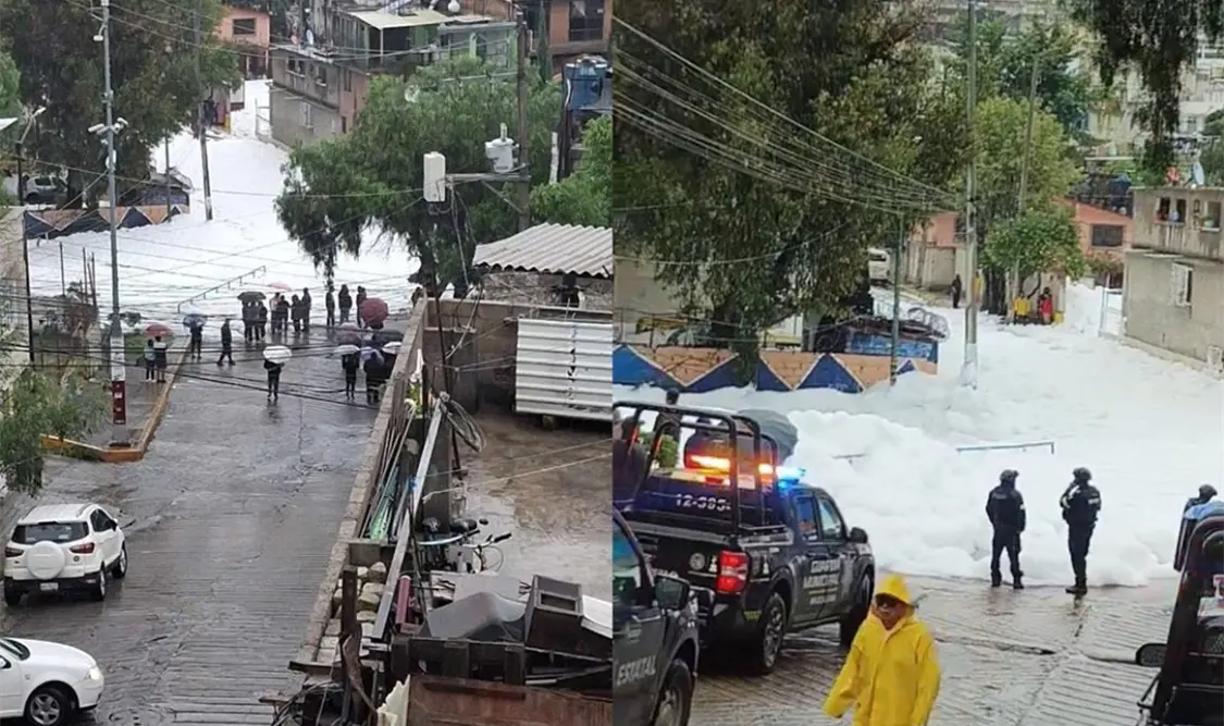Las precipitaciones intensar propiciaron que la presa se rebalsara. Cortesía