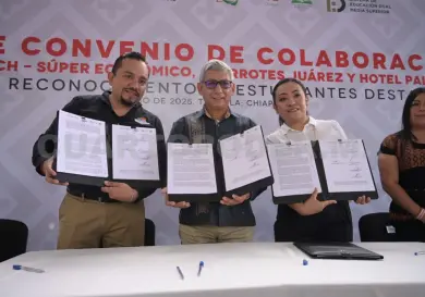Firma convenio de Educación Dual con empresas privadas