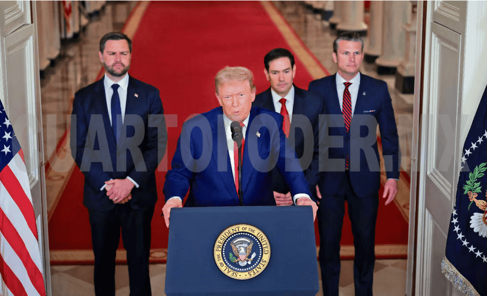 Trump asegura que Israel e Irán acordaron cese el fuego; si todo sale bien, la guerra habrá terminado