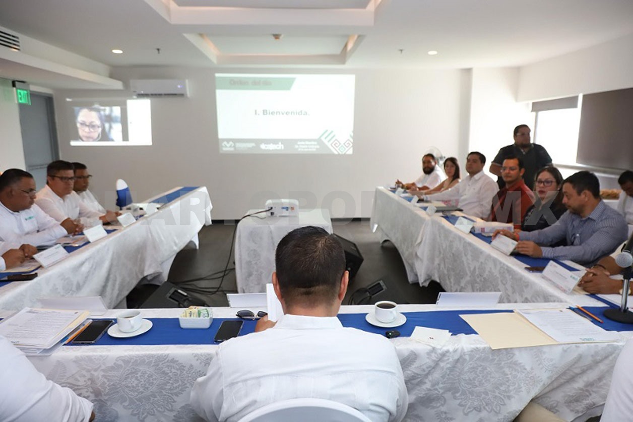 Presentan avances de actividades a la Junta Directiva