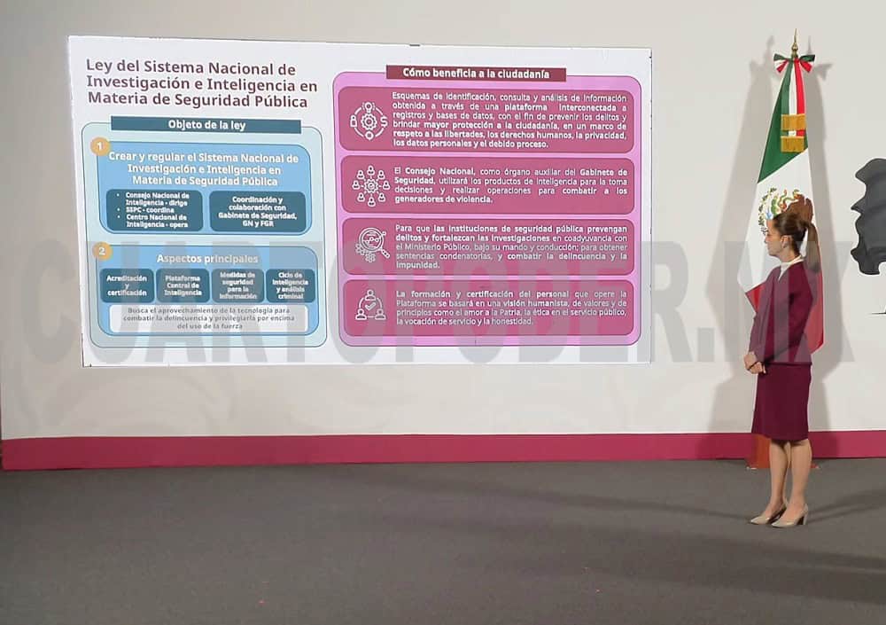 Presentan paquete de reformas en seguridad pública con énfasis en inteligencia, coordinación y Guardia Nacional