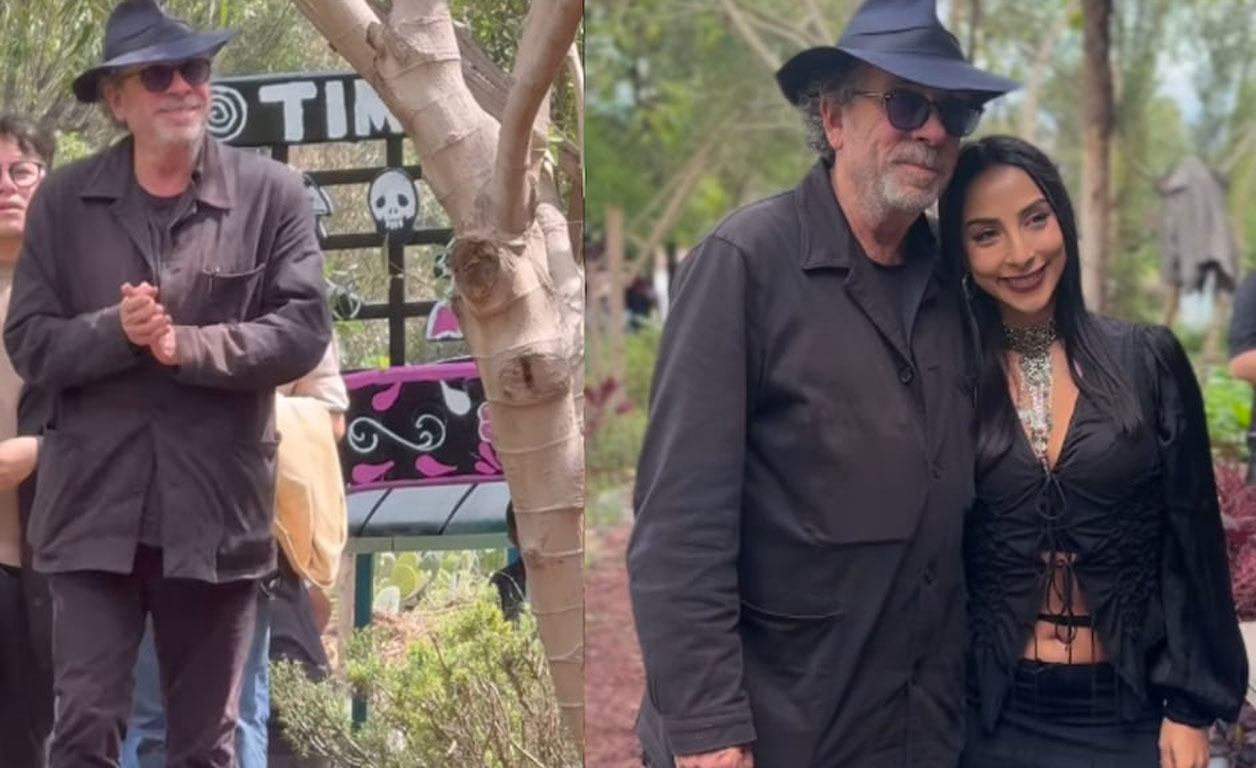 Tim Burton visita Xochimilco