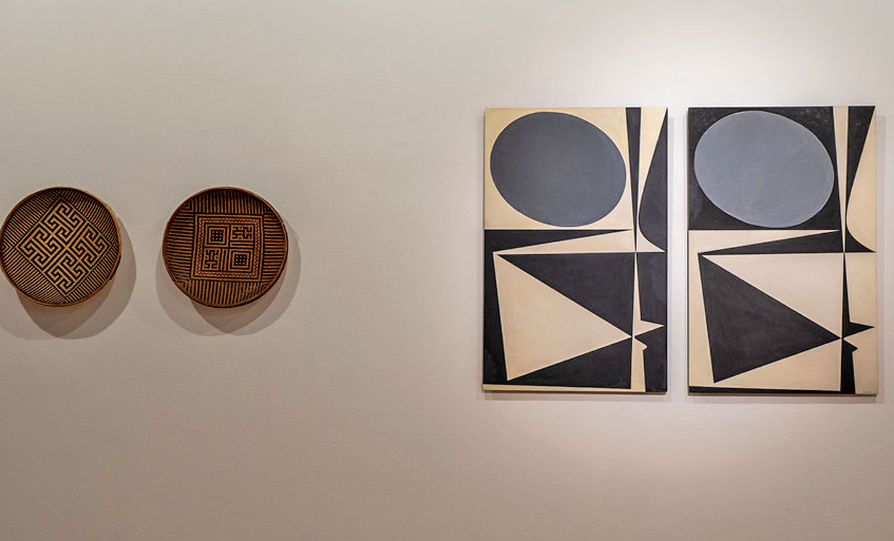 Diálogo entre arte moderno e indígena