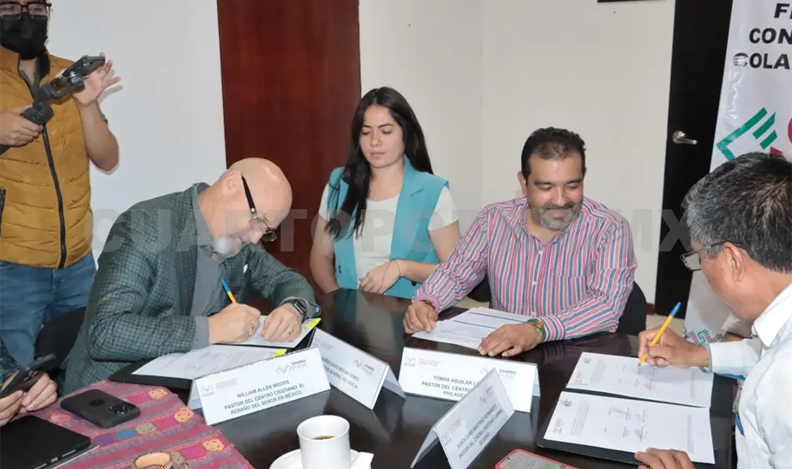 Estos acuerdos permitirán establecer una red de trabajo para implementar acciones educativas en espacios comunitarios. CP