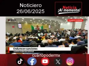 #Noticiero TVO #TuDiarioVivir con Adolfo Luján.