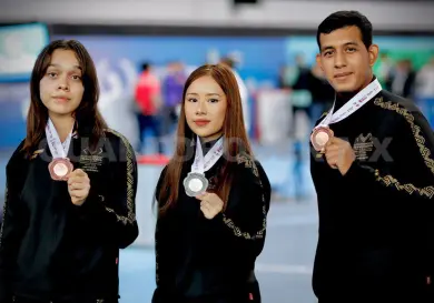 Chiapas suma medallas en Tae Kwon Do