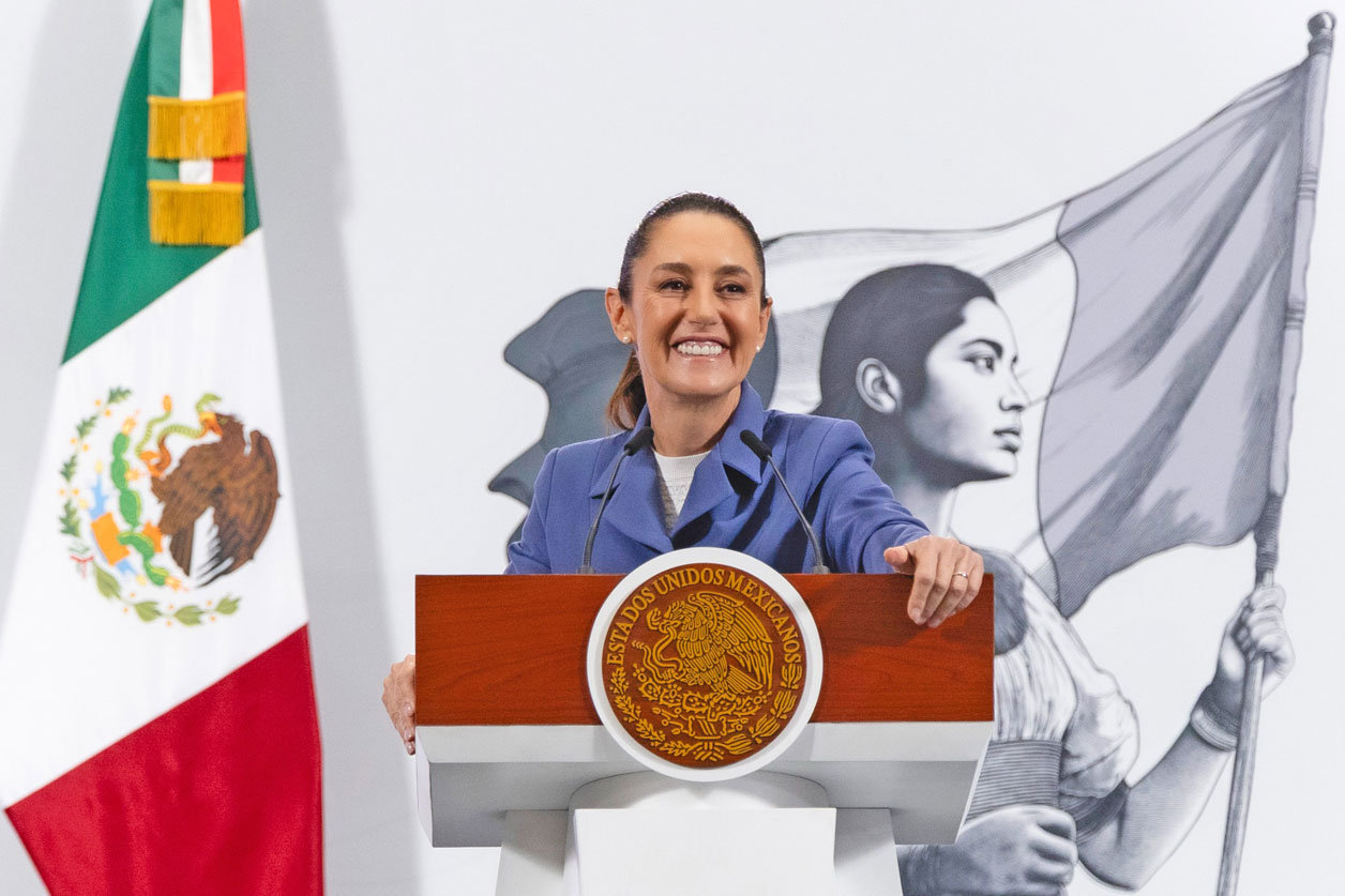 Sheinbaum defiende leyes de seguridad