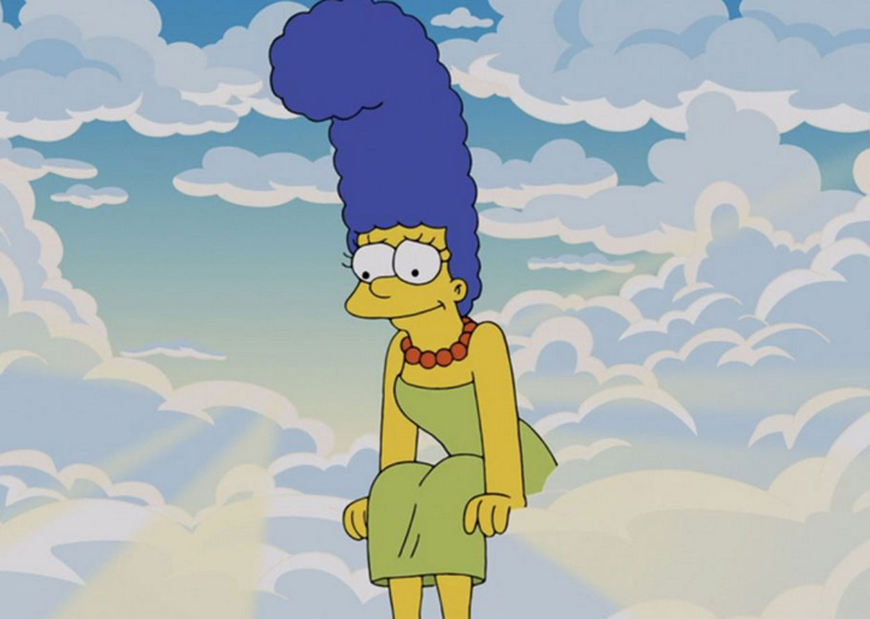 Lloran la muerte de Marge Simpson