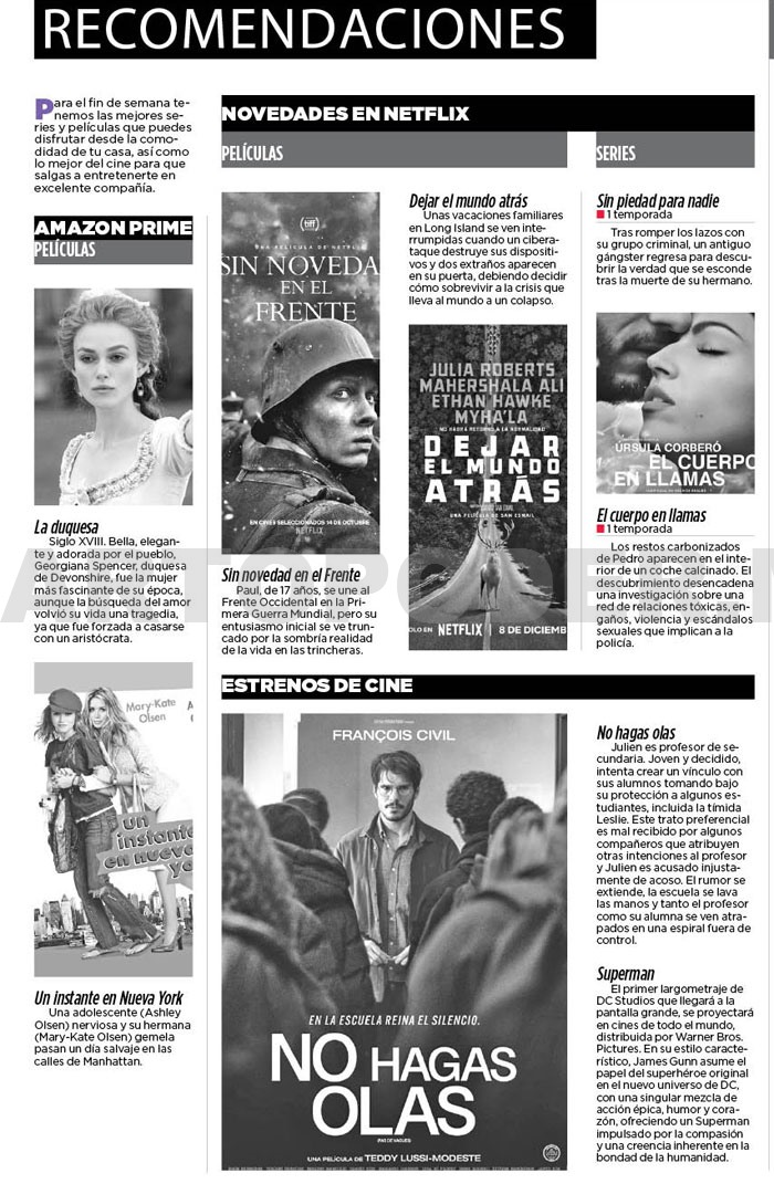 Recomendaciones