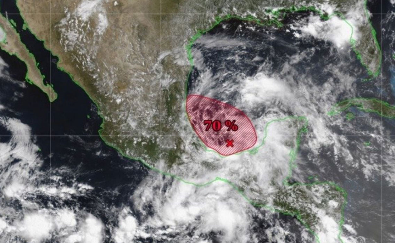 Depresión tropical Dos se forma en el Golfo de México