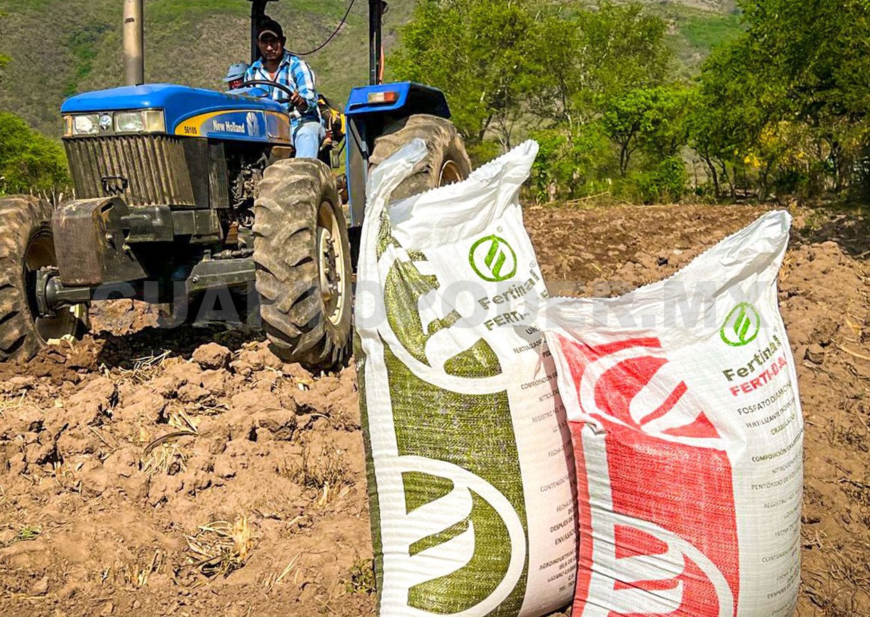 El estado lidera programa de entrega de fertilizantes