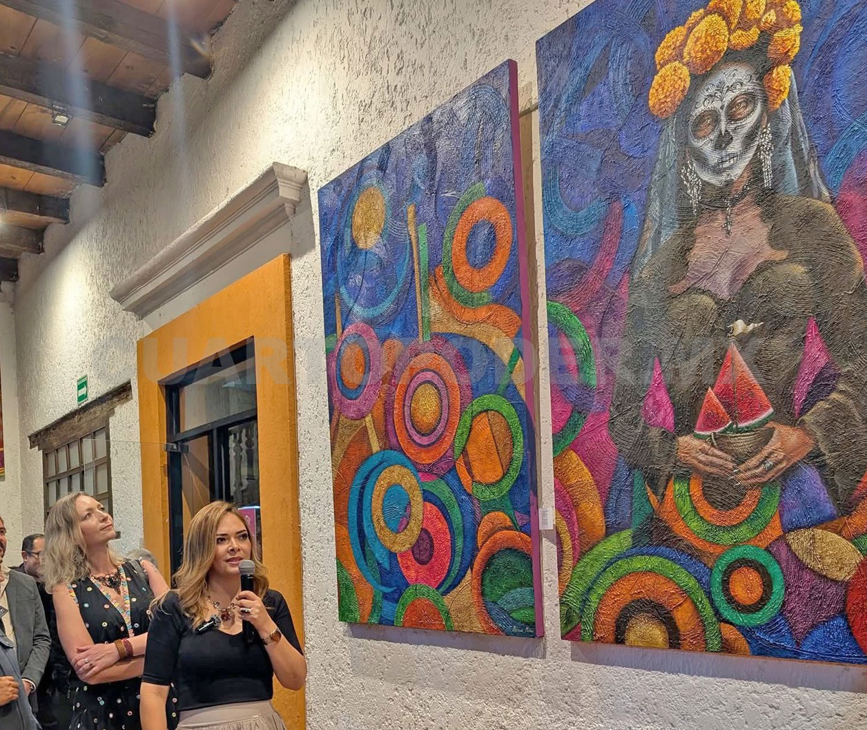 Inauguran exposición pictórica “Matices”
