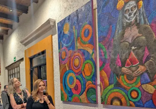 Inauguran exposición pictórica "Matices"
