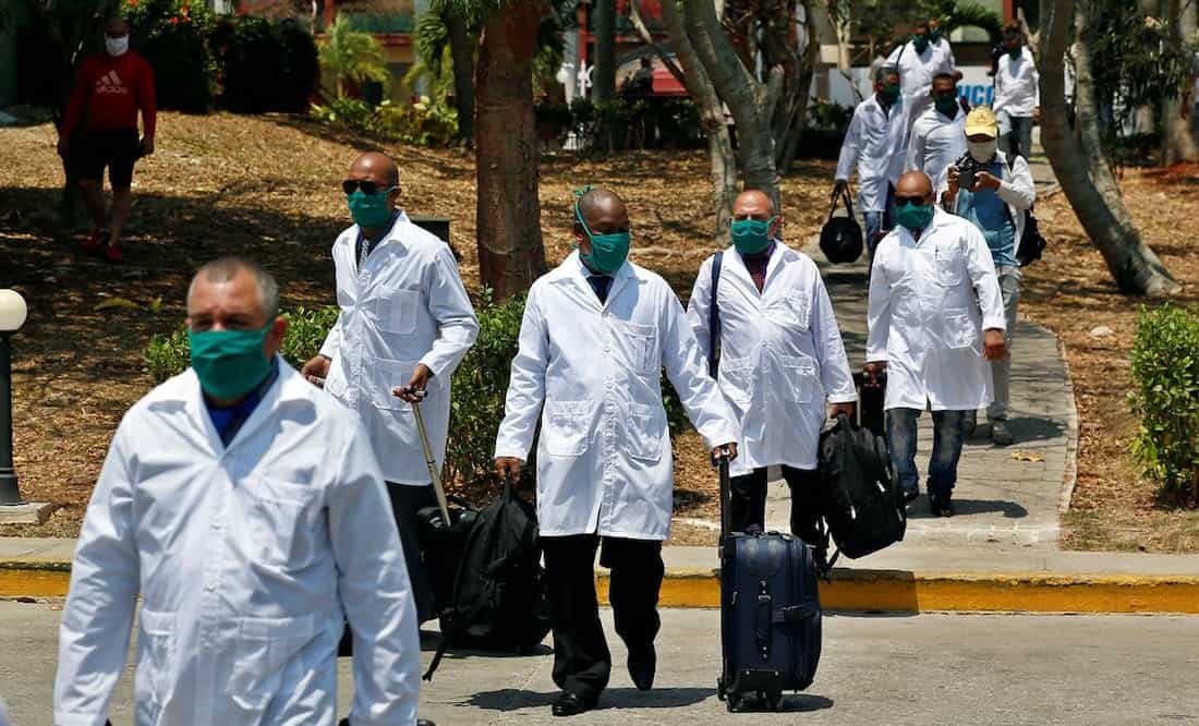 Hasta en 24 estados hay médicos cubanos