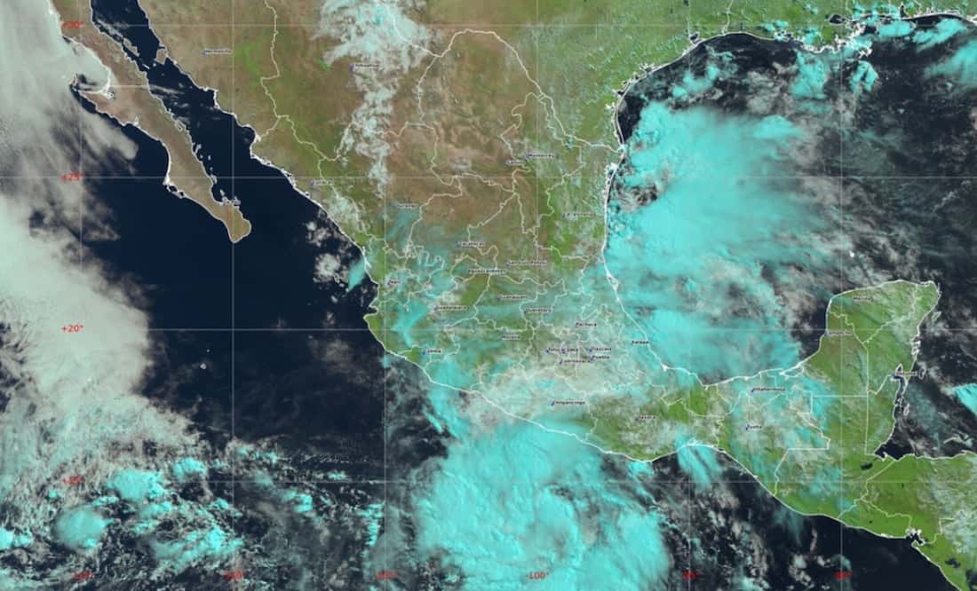 Se forman tormentas Flossie y Barry 