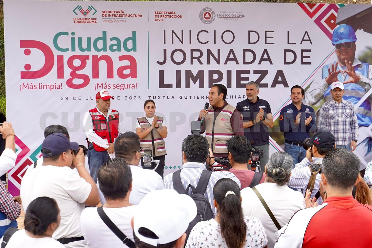 Convoca ERA a sumarse a la limpieza de Tuxtla