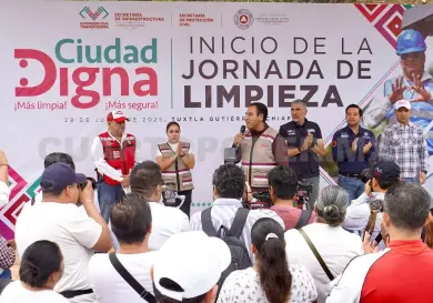 Convoca ERA a sumarse a la limpieza de Tuxtla