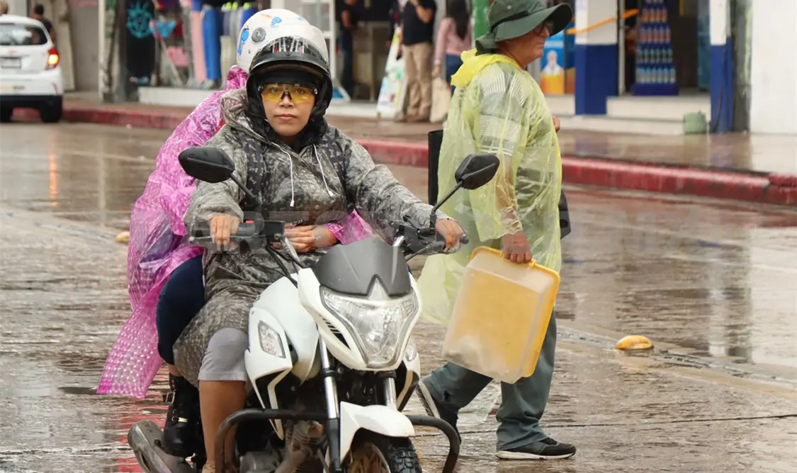 Se espera que las lluvias se mantengan durante la próxima semana. Diego Pérez / CP