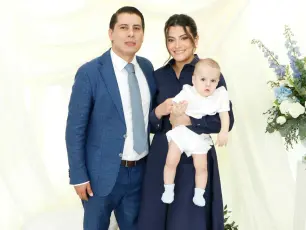 Alberto fue bendecido