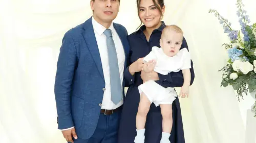 Alberto fue bendecido